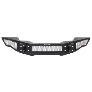 Jeep Wrangler Bumper - Front - Go Rhino - Rockline Full Width, Winch Ready - Textured Black - `07-`20